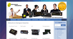 Desktop Screenshot of interspaceind.com